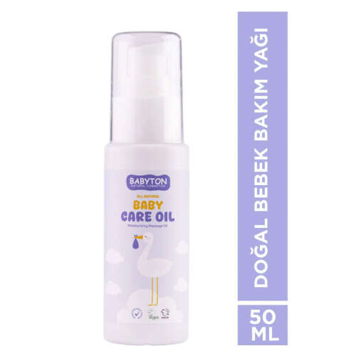 Babyton Doğal Bebek Bakım Yağı 50 ml - 2