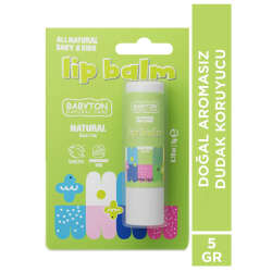 Babyton Doğal Dudak Koruyucu Bitkisel Lipbalm Naturel 5 gr - 3