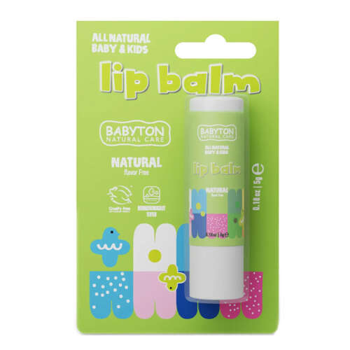 Babyton Doğal Dudak Koruyucu Bitkisel Lipbalm Naturel 5 gr - Babyton