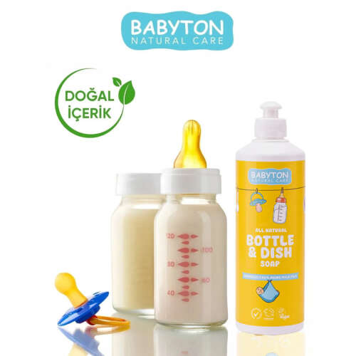 Babyton Doğal Emzik ve Biberon Temizleyicisi 500 ml - 3