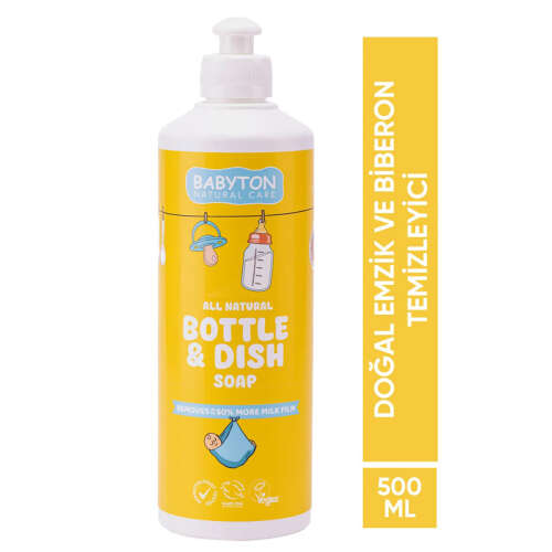 Babyton Doğal Emzik ve Biberon Temizleyicisi 500 ml - 2