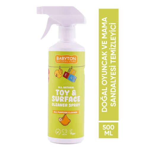 Babyton Doğal Oyuncak Ve Mama Sandalyesi Temizleyici 500 ml - 2