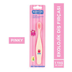 Babyton Ekolojik Diş Fırçası - Pinky - 2