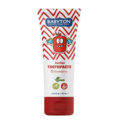 Babyton Junior Toothpaste +6Yaş Çilekli Diş Macunu 75 ml - 1