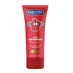 Babyton Kids Toothpaste Çilekli Diş Macunu 75 ml - 1