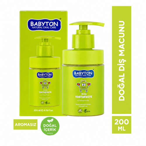 Babyton Kids Toothpaste Fluoride Free Diş Macunu 200 ml - 2