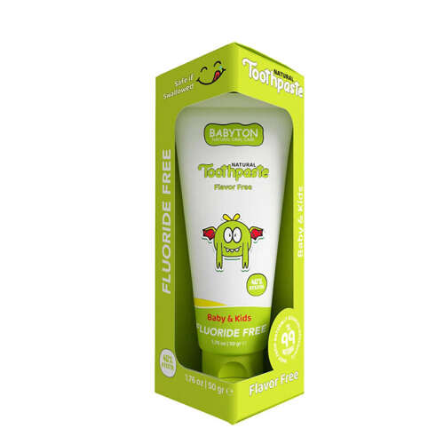 Babyton Organik Diş Macunu Natural 50 gr - Babyton