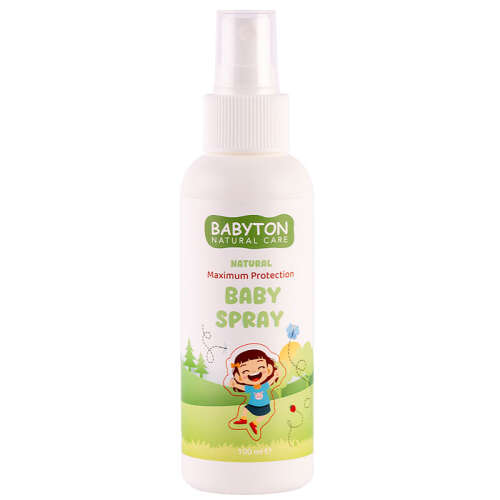 Babyton Organik ve Doğal İçerikli Vücut Koruyucu Sprey 100 ml - Babyton
