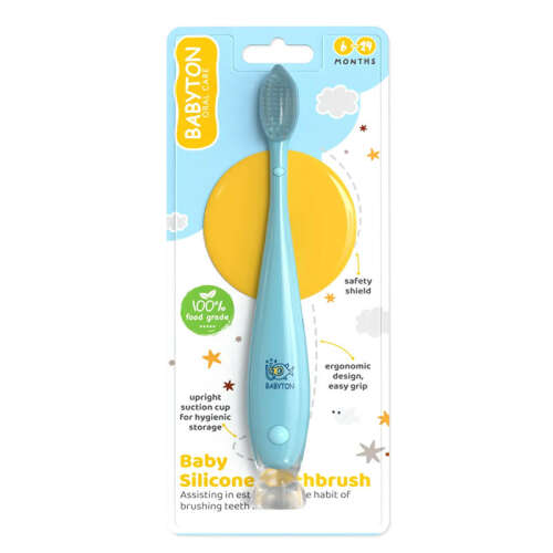Babyton Silikon Bebek Diş Fırçası - Babyton