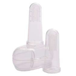 Babyton Silikon İkili Parmak Fırça - 1