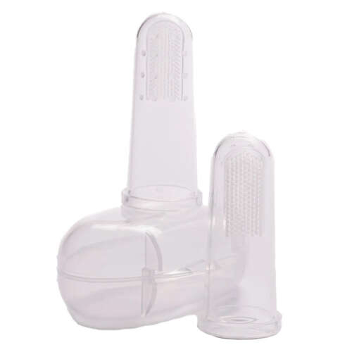 Babyton Silikon İkili Parmak Fırça - Babyton