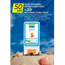 Babyton Suya Dayanıklı Spf 50 Güneş Koruyucu Stick 20 gr - 4