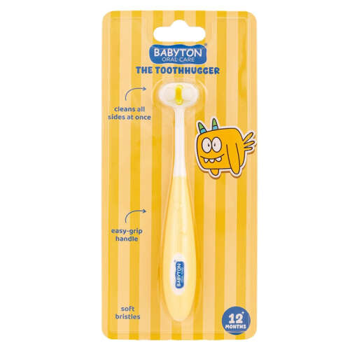 Babyton Toothhugger 3 Boyutlu Çocuk Diş Fırçası - Flappy - Babyton