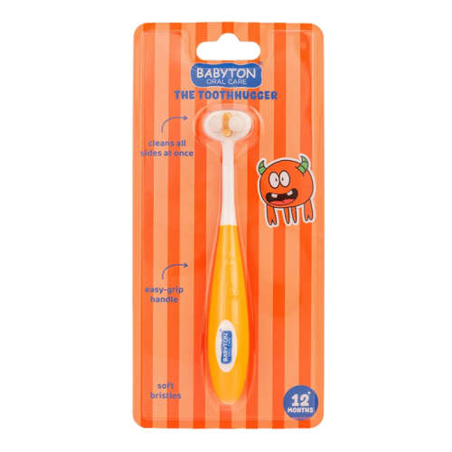 Babyton Toothhugger 3 Boyutlu Çocuk Diş Fırçası - Lupy - Babyton