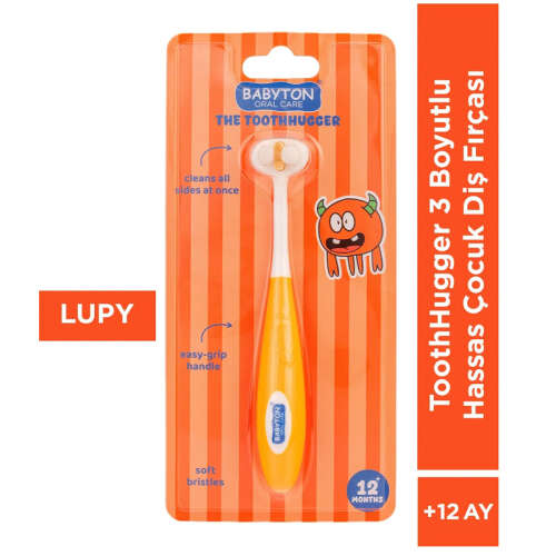 Babyton Toothhugger 3 Boyutlu Çocuk Diş Fırçası - Lupy - 2