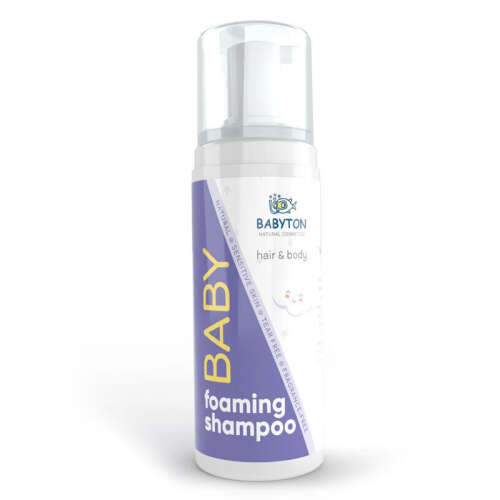 Babyton Yenidoğan Doğal ve Organik Köpük Şampuanı 150 ml - Babyton