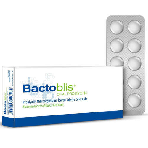 Bactoblis Takviye Edici Gıda 30 Adet Emme Tablet - EnaFarma