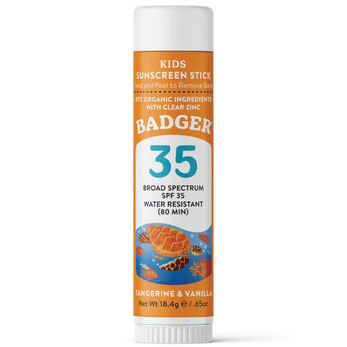 Badger Clear Zinc Çocuk Güneş Kremi Stick SPF 35 18.4 gr - 1
