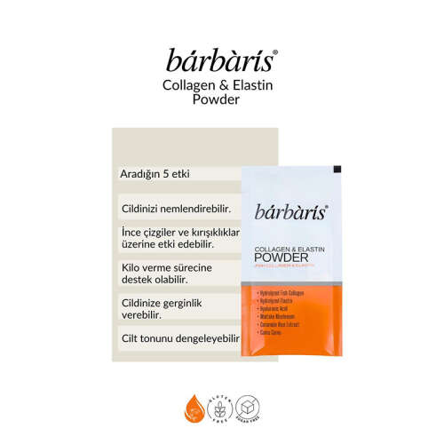 Barbaris Collagen ve Elastin Powder 30 Saşe 2 Paket - 3