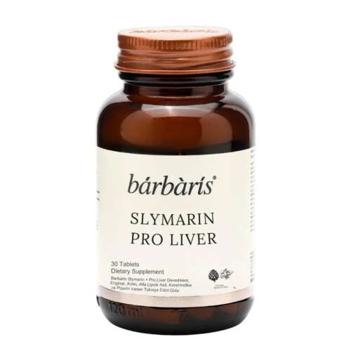 Barbaris Slymarin + Pro Liver Takviye Edici Gıda 30 Tablet - Barbaris