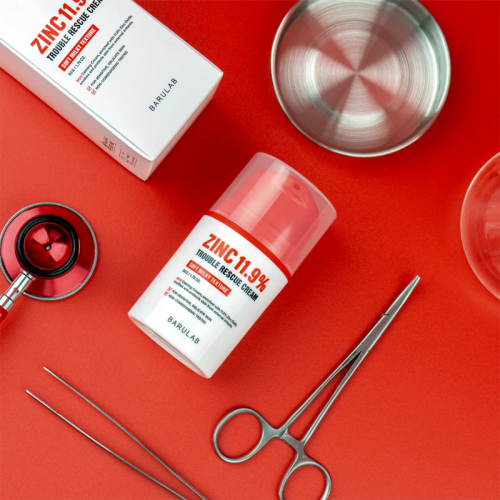 Barulab Zinc 11.9% Trouble Rescue Cream 50 gr - 3