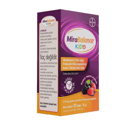 Bayer Mirabalance Kids Probiyotik 12 Saşe - 