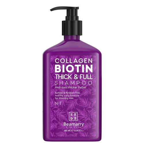 Beamarry Collagen Biotin Thick Full Shampoo 380 ml - Beamarry