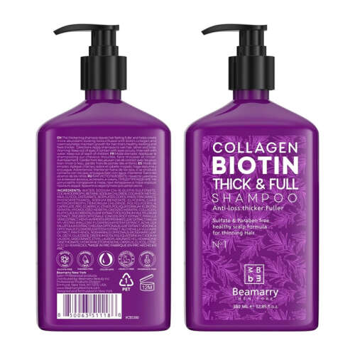 Beamarry Collagen Biotin Thick Full Shampoo 380 ml - 3