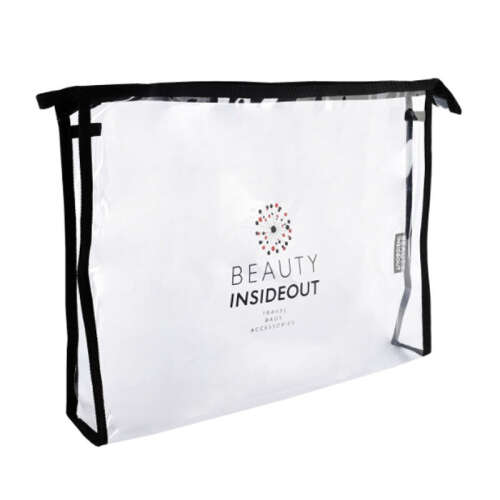 Beauty Insideout Şeffaf Güzellik ve Makyaj Çantası - Büyük Boy - 1