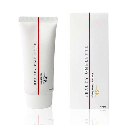 Beauty Omelette 45 SPF+ Güneş Koruyucu Krem 60 gr - Beauty Omelette
