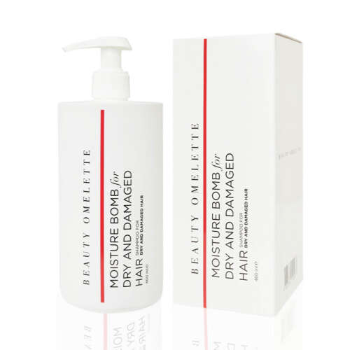 Beauty Omelette Moisture Bomb Kuru ve Yıpranmış Saçlar için Şampuan 200 ml - Beauty Omelette