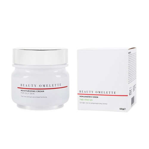 Beauty Omelette Yağlı Ciltler için Nemlendirici Krem 50 gr - Beauty Omelette
