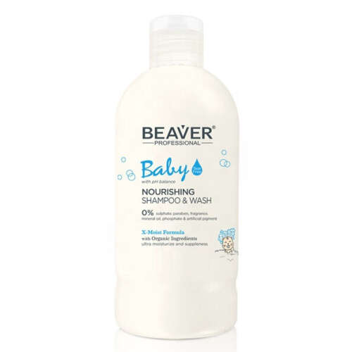 Beaver Baby Nourishing Shampoo Wash 300 ml - Beaver