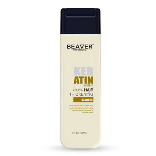 Beaver Keratin Hair Thickening Şampuan 200 ml - Beaver