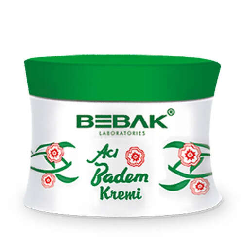 Bebak Acı Badem Kremi 70mL (Kavanoz) - Bebak
