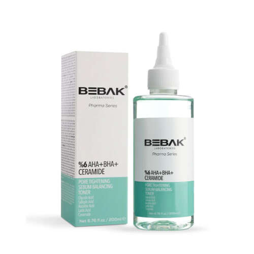Bebak Pharma AHA+BHA Gözenek Sıkılaştırıcı - Arındırıcı Tonik 200 ml - 2