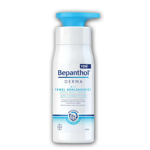 Bepanthol Derma Temel Nemlendirici Kuru Hassas Ciltler Losyon 400 ml - Bepanthol