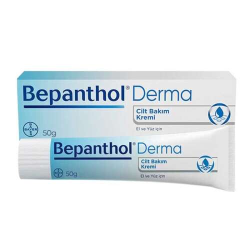 Bepanthol El ve Yüz İçin Nemlendirici Cilt Bakım Kremi 50 gr - Bepanthol