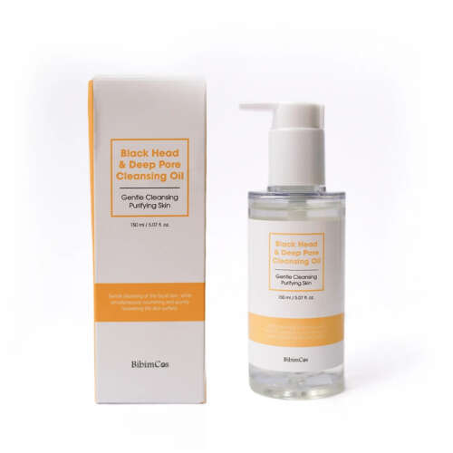 Bibimcos Black Head and Deep Pore Cleansing Oil 200 ml - 3