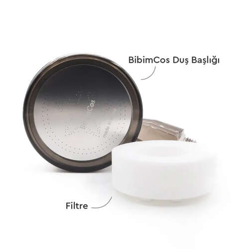 Bibimcos Mini Shower Head - Taşınabilir Filtreli Mini Duş Başlığı - 4