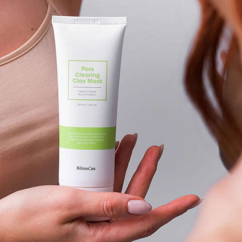 Bibimcos Pore Clearing Clay Mask 100 ml - 4