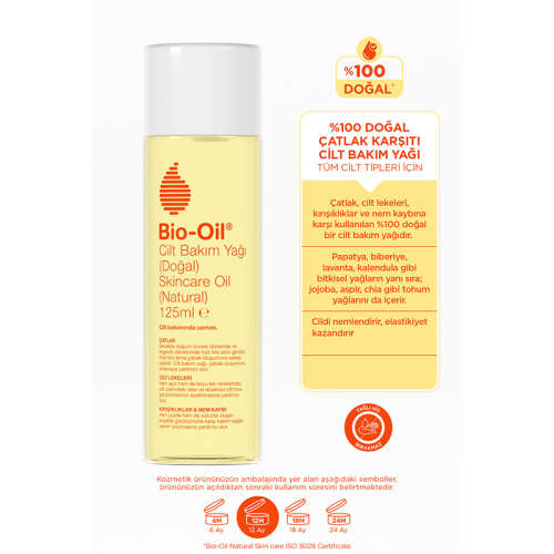 Bio Oil Natural Cilt Bakım Yağı 125 ml - 4