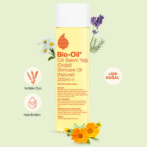 Bio Oil Natural Cilt Bakım Yağı 200 ml - 5