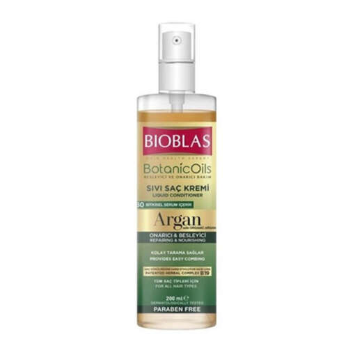 Bioblas Botanic Oils Argan Yağlı Sıvı Saç Kremi 200 ml - Bioblas