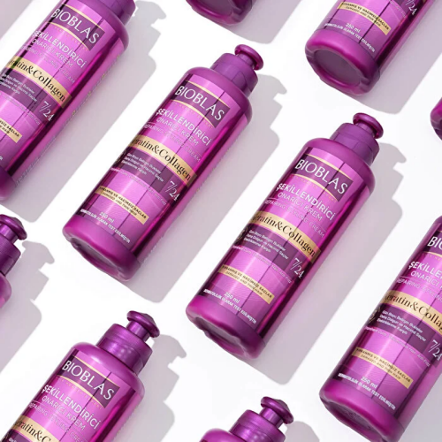 Bioblas Keratin + Collagen Şekillendirici Saç Bakım Kremi 250 ml - 4