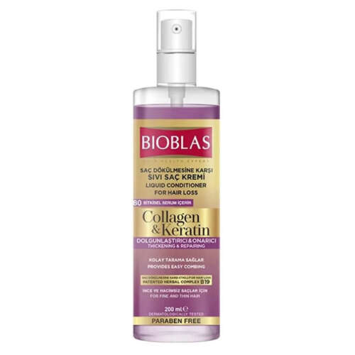Bioblas Kolajen & Keratin Sıvı Saç Kremi 200 ml - Bioblas