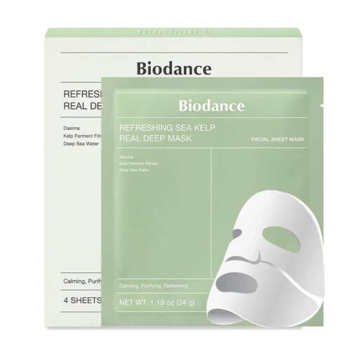 Biodance Refreshing Sea Kelp Real Deep Mask 4 Adet - Biodance
