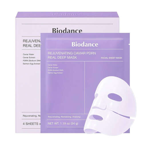 Biodance Rejuvenating Caviar PDRN Real Deep Mask 4 Adet - Biodance