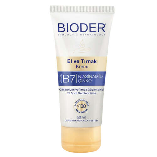 Bioder El ve Tırnak Kremi 50 ml - Bioder