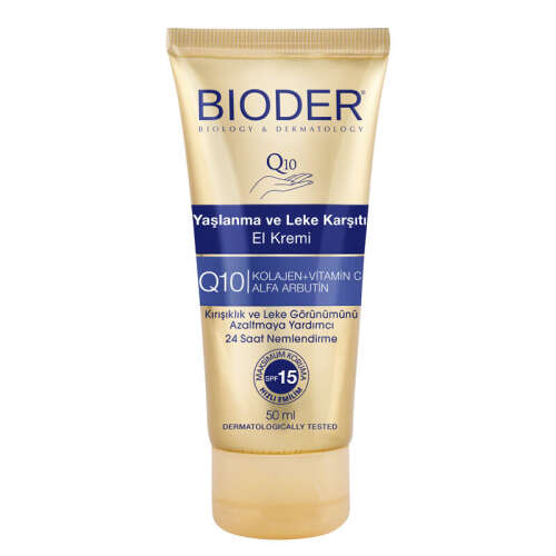 Bioder Yaşlanma ve Leke Karşıtı El Kremi 50 ml - Bioder